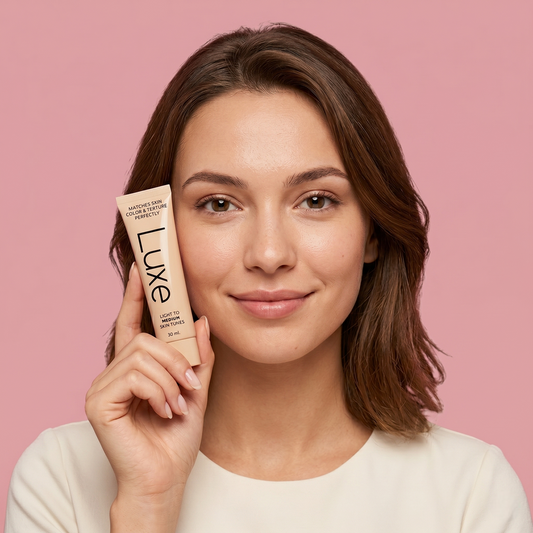 Luxe Piel™ | Base que se Adapta a Tu Tono Exacto en 3 Segundos