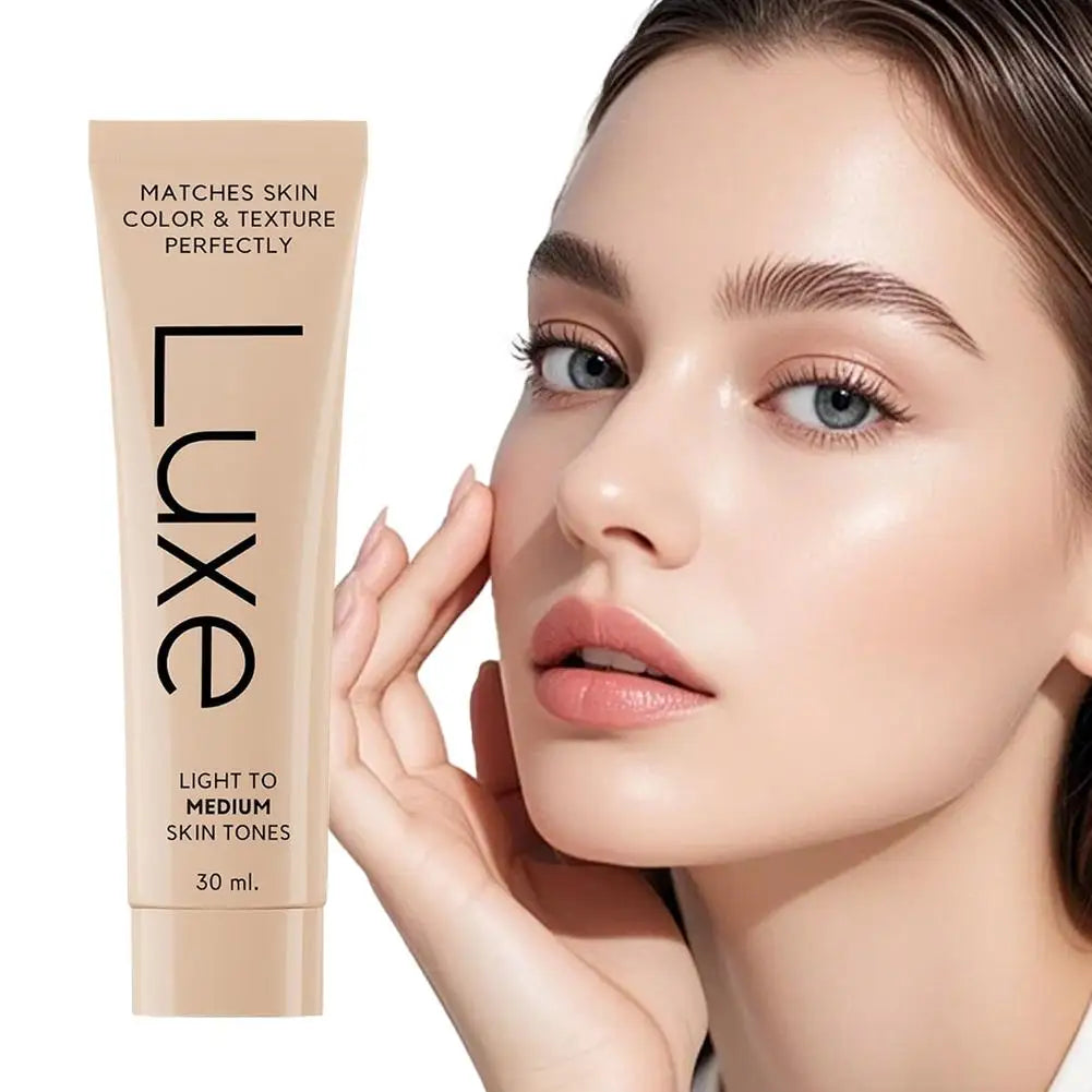 Luxe Piel™ | Base que se Adapta a Tu Tono Exacto en 3 Segundos