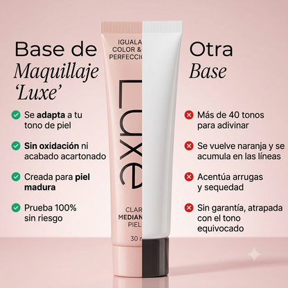 LUXEPIEL™ — Base de maquillaje que se adapta a tu tono