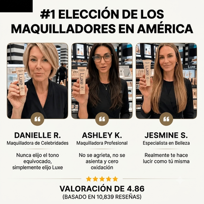 LUXEPIEL™ — Base de maquillaje que se adapta a tu tono
