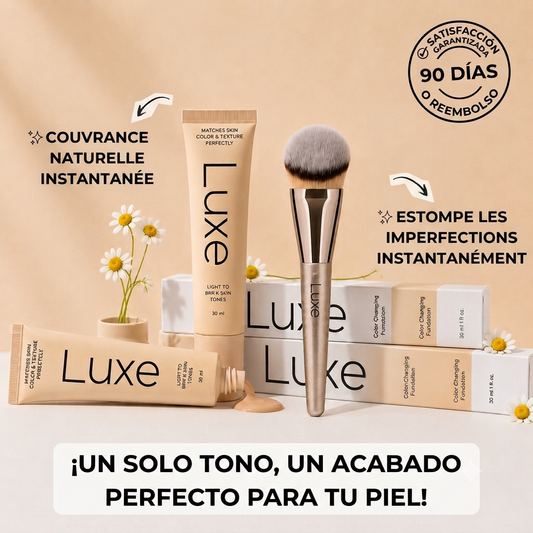 LUXEPIEL™ — Base de maquillaje que se adapta a tu tono