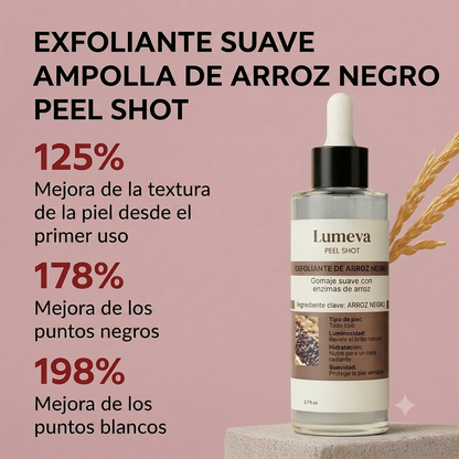 Luxe Piel™ - Black Rice Peel Shot | Transforma y Sublima Tu Piel